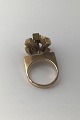 Hans Hansen 14 Kt Guld Ring Moderne