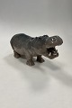 Royal Copenhagen Figur af Flodhest No 309