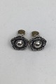 Georg Jensen Sterling Sølv Øreclips Årssmykke 2002