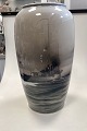Bing og Grøndahl Harry Kluge Unika Vase med motiv a Amerikansk Krydser Memphis