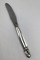 Georg Jensen Sterling Sølv Konge Middagskniv No. 014 (Langt Skaft) (Skær)