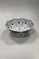 Royal Copenhagen Musselmalet Helblonde Frugtskål No 1061