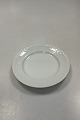Royal Copenhagen Hvid Halvblonde Sidetallerken No. 617