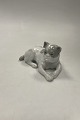 Tysk Bulldog Porcelænsfigur;
