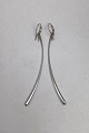 Georg Jensen Sterling Sølv Øreringe No. 451 UNO