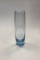 Holmegaard torpedoformet Glasvase No. 18122