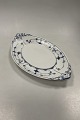 Royal Copenhagen Musselmalet Riflet Underfad til oval terrin No 217