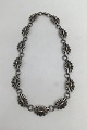 Georg Jensen Sterling Sølv /18 kt Guld Halskæde No. 394