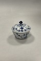 Royal Copenhagen Musselmalet Riflet Sukkerskål No. 155