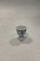 Bing og Grøndahl Blåmalet / Musselmalet Æggebæger No. 1103 med monogram