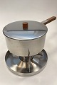 Stelton Peter Holmblad fondue grydesæt i rustfrit stål