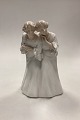Royal Copenhagen Art Nouveau Figur  - To unge kvinder No. 822