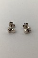 Georg Jensen Sterling Sølv Moonlight Grapes Ørestikker