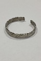 Moderne åben Armring i Sterling Sølv