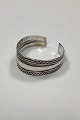Moderne åben Armring i Sterling Sølv