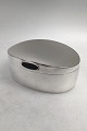 Hans Hansen Sterling Sølv Oval Bonbonniere (KGH 1985 53/100)