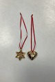 Georg Jensen Christmas Collectibles Julepynt 2010 - Hjerte og Stjerne