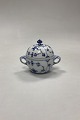Royal Copenhagen Musselmalet Riflet Sukkerskål No. 428