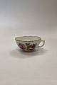 Royal Copenhagen Fuld Saksisk Blomst Tekop No. 1551