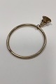 Armring i Forgyldt metal med vedhæng