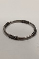 Ornamenteret Armring i Sølv