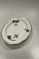 Royal Copenhagen Art Nouveau Stel No. 225 Pelargonoe Ovalt Fad No. 2043