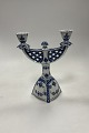 Royal Copenhagen Musselmalet Helblonde To Armet Lysestage No. 506 / No 1169