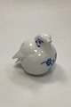 Royal Copenhagen Musselmalet Riflet figur af fugl (Spurv)