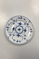 Royal Copenhagen Musselmalet Riflet Hotel Kagetallerken No. 2055