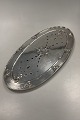 Georg Jensen Sølv Fiskefad med Rist No. 206