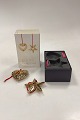 Georg Jensen Christmas Collectibles Julepynt - Hjerte og Stjerne Forenet med Mistelten 2015