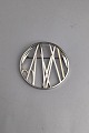Georg Jensen Sterling Sølv + 18 kt Guld Jubilæumsbroche