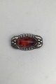 Georg Jensen Sterling Sølv Broche No. 223 (Rav)