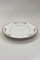 Royal Copenhagen Stel No. 118/10520 Frokostallerken Påfugl med Guldkant