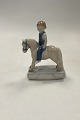 Royal Copenhagen Figur af Pige på Hest No. 5651