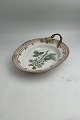 Royal Copenhagen Flora Danica Bladformet Assiet No 3541