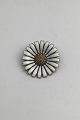Georg Jensen Forgyldt Sterling Sølv Marguerit Jubilæumsbroche (1990)