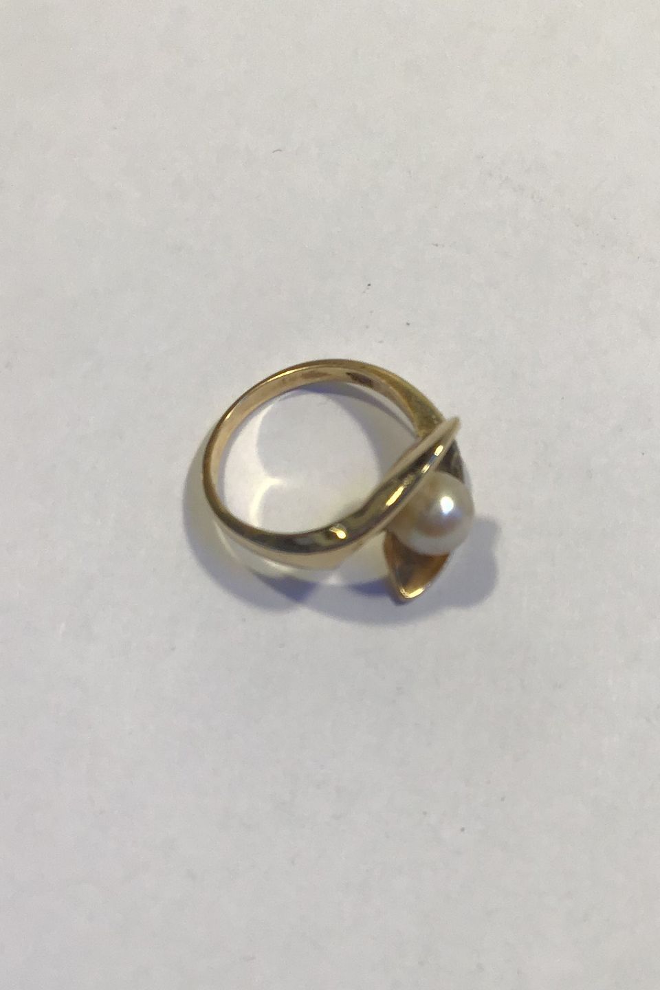 Antik * Berg 14K Ring perle